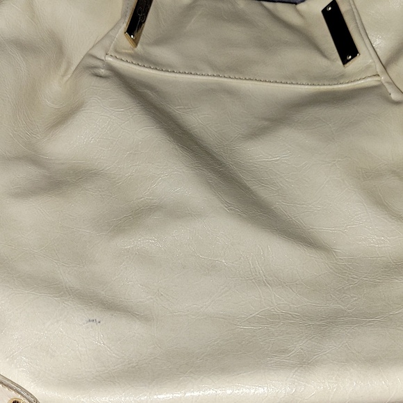 Jessica Simpson PVC Tote in Cream Color - Picture 8 of 9
